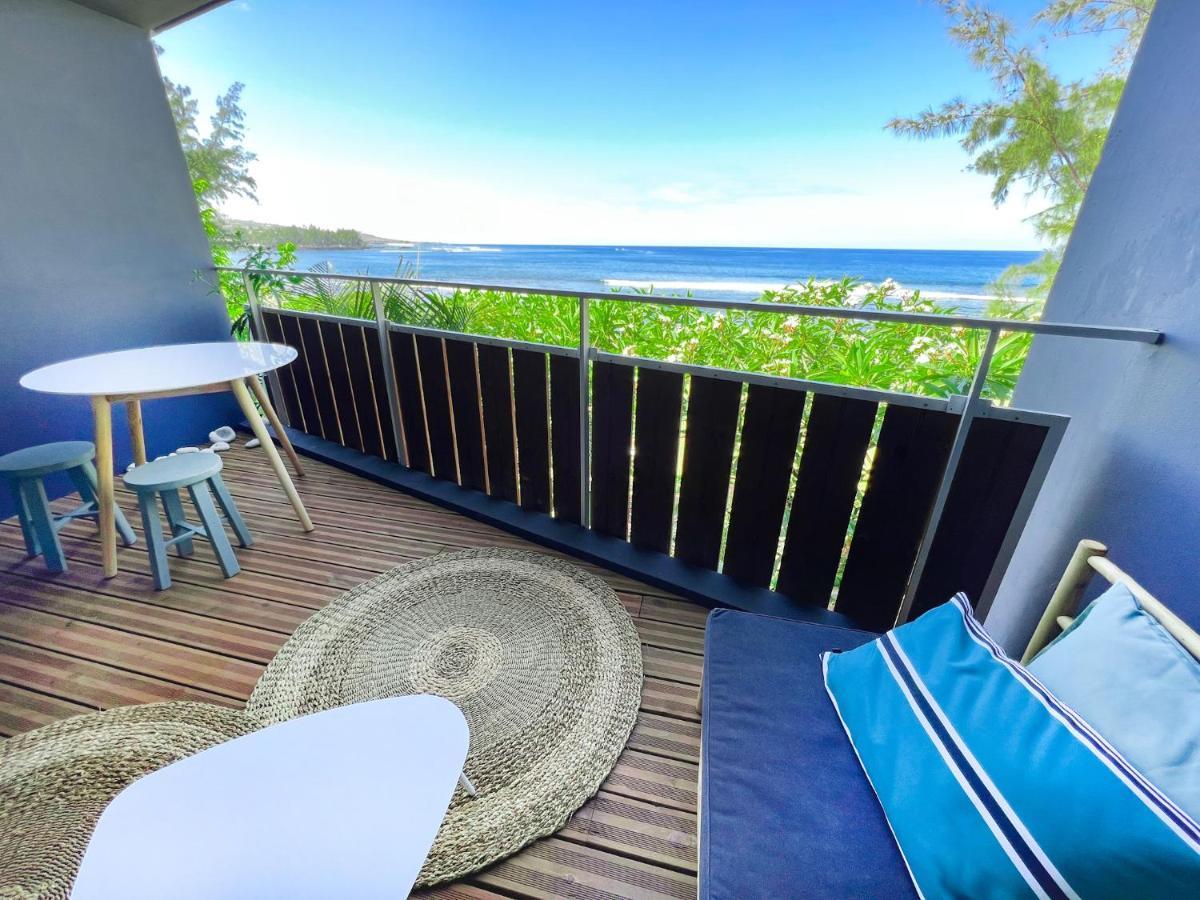 Le Petrel Bleu - Appartement Sur La Plage Des Tortues A Saint-Leu Kültér fotó