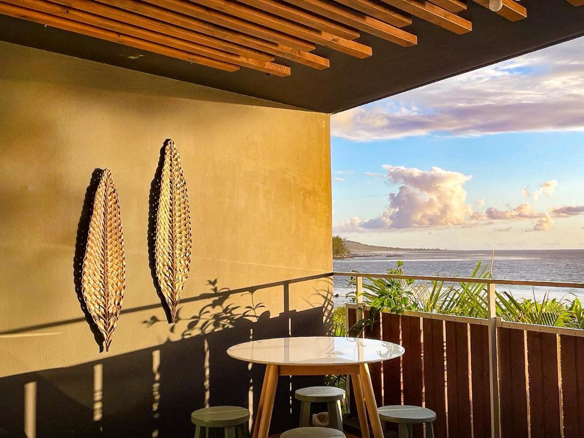 Le Petrel Bleu - Appartement Sur La Plage Des Tortues A Saint-Leu Kültér fotó