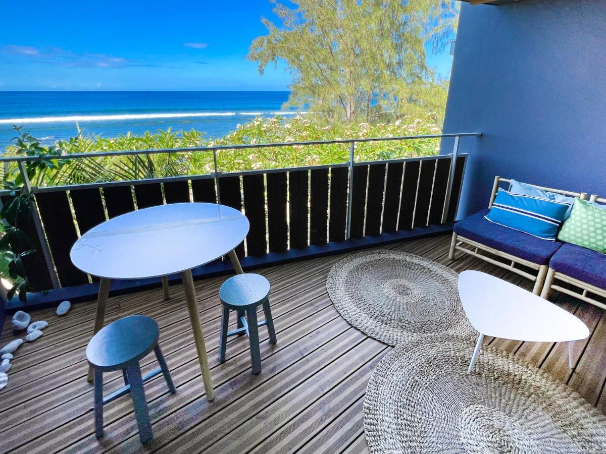 Le Petrel Bleu - Appartement Sur La Plage Des Tortues A Saint-Leu Kültér fotó