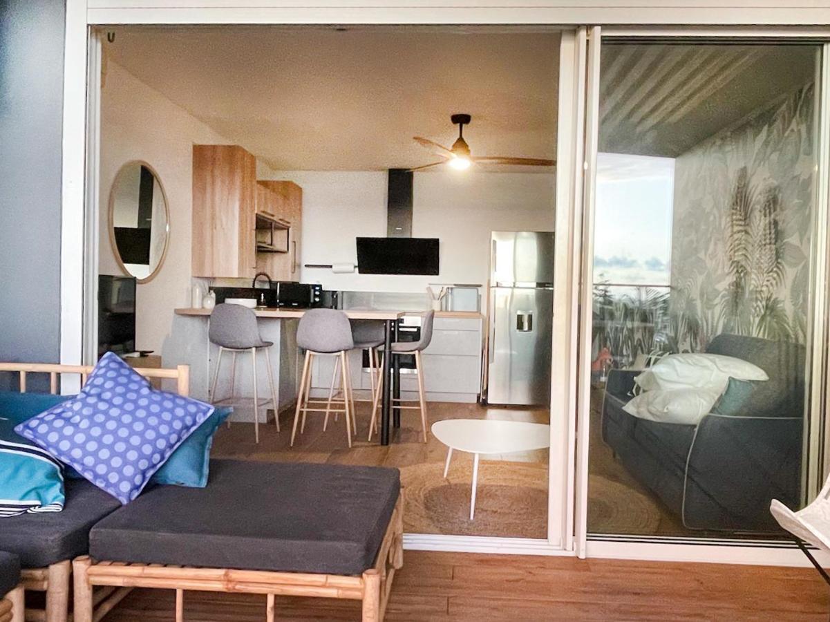 Le Petrel Bleu - Appartement Sur La Plage Des Tortues A Saint-Leu Kültér fotó